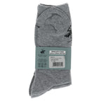 Beverly Hills Polo Club Grey Socks for Men