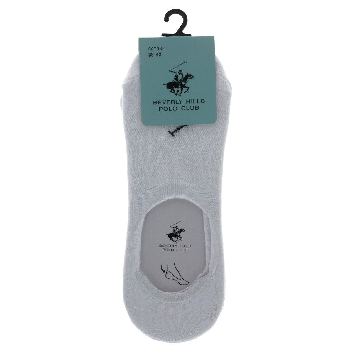 Beverly Hills Polo Club White Socks for Men