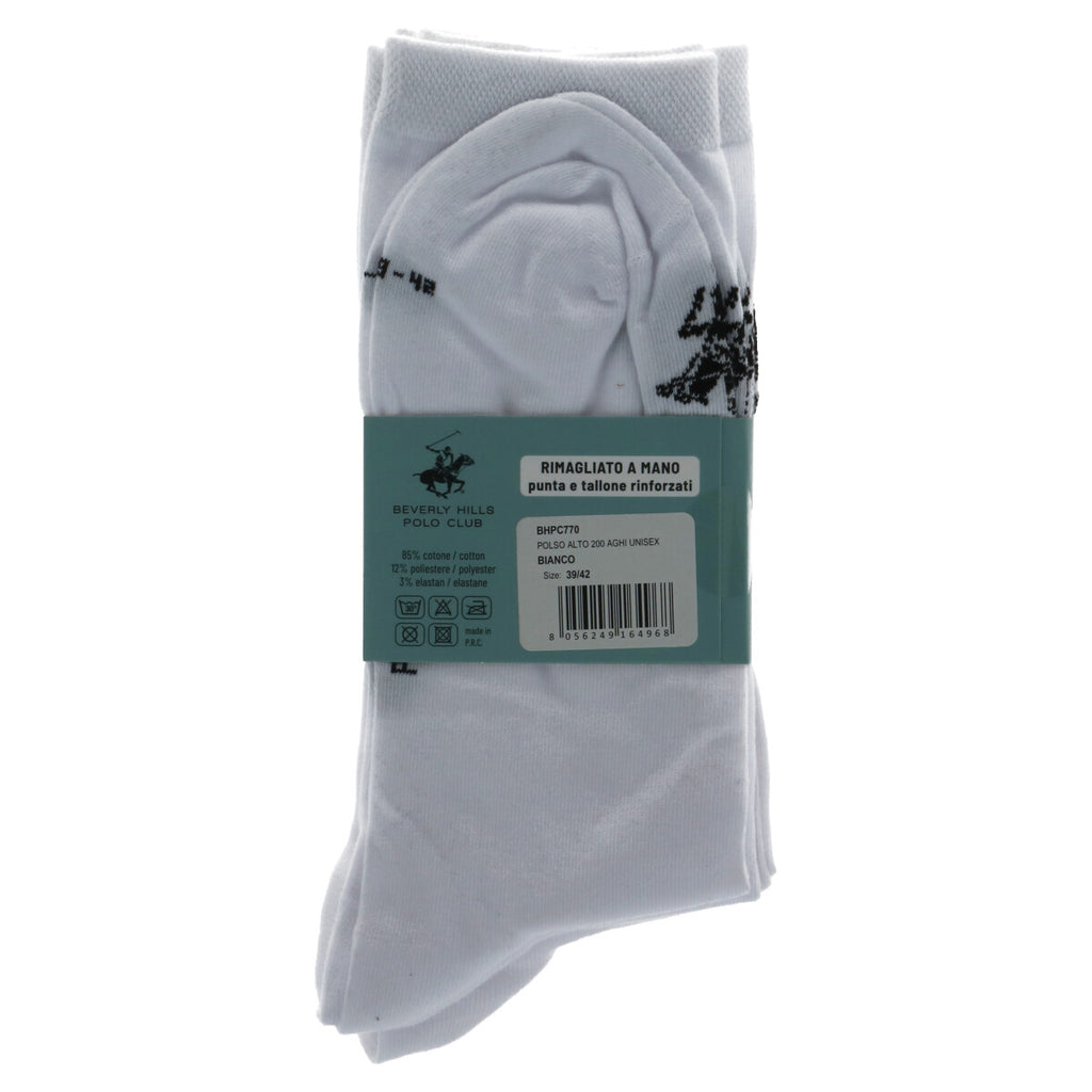 Beverly Hills Polo Club White Socks for Men