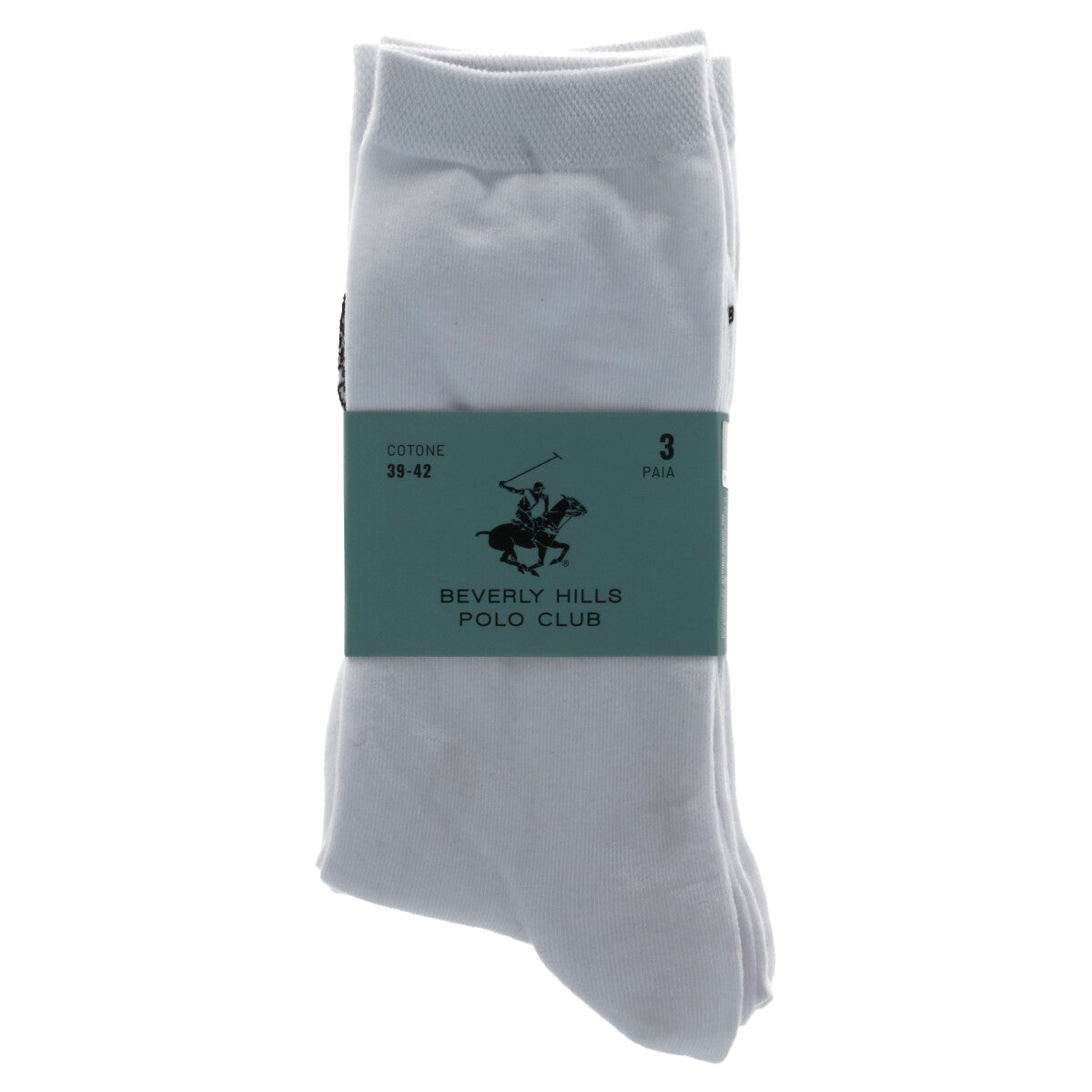 Beverly Hills Polo Club White Socks for Men