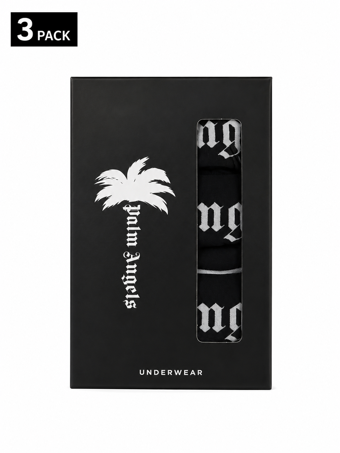 Palm Angels Black Underwear for Men