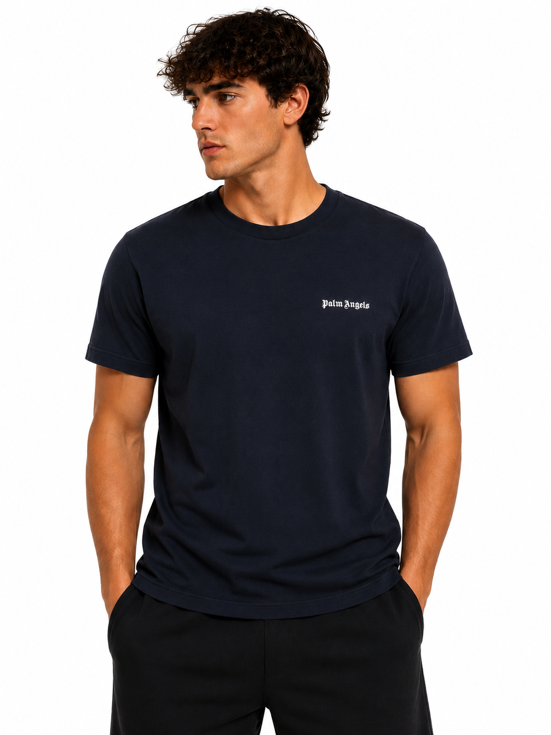 Palm Angels Blue Undershirt for Men