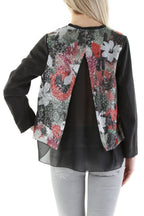 Sexy Woman Black Blazer for Women