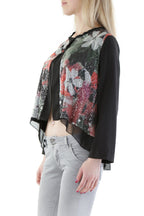 Sexy Woman Black Blazer for Women