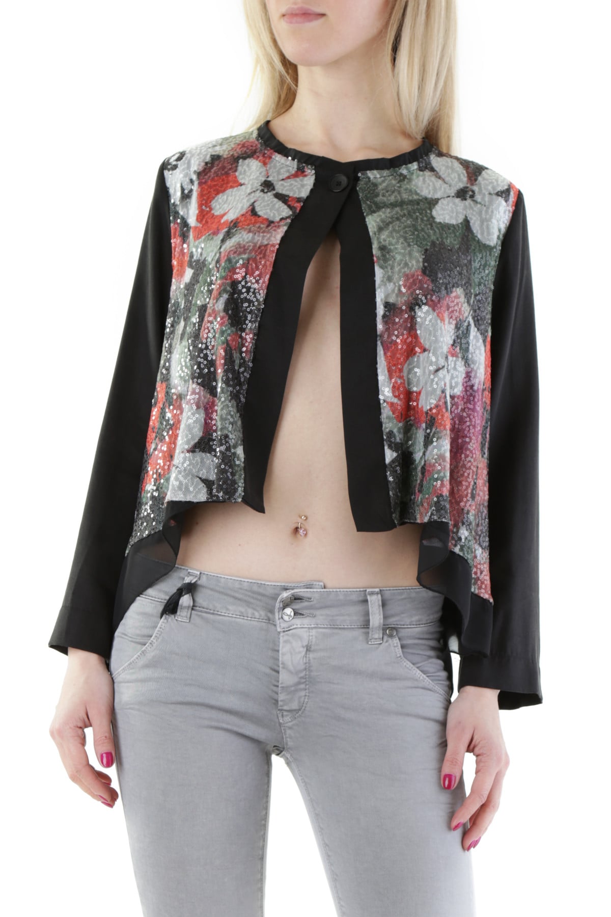 Sexy Woman Black Blazer for Women