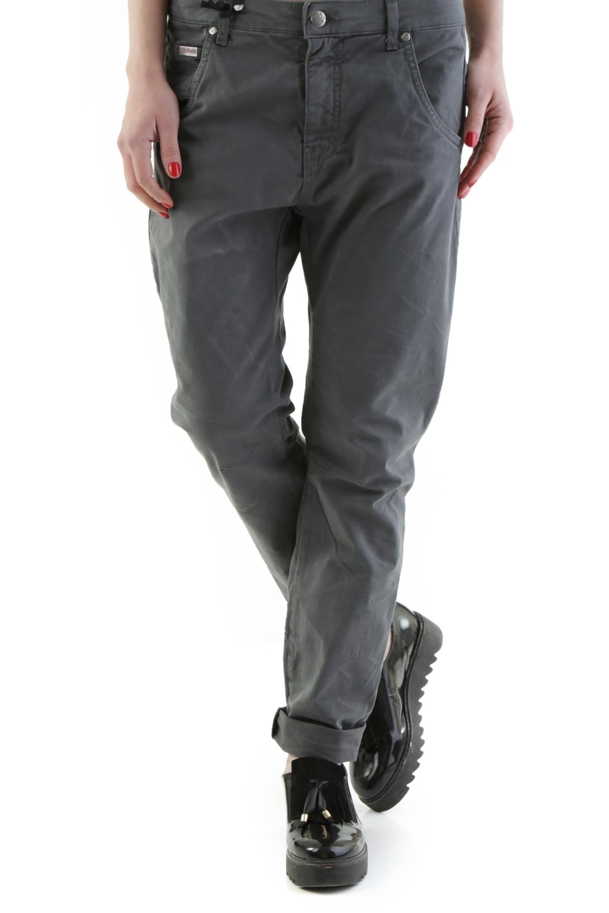 Sexy Woman Grey Trousers for Women