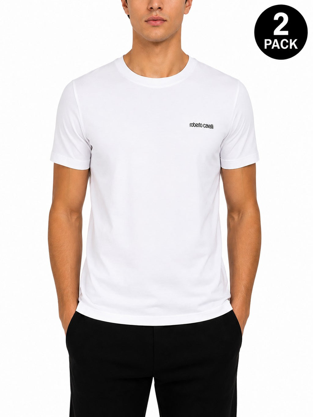 Roberto Cavalli Undershirt White Underwear for Men