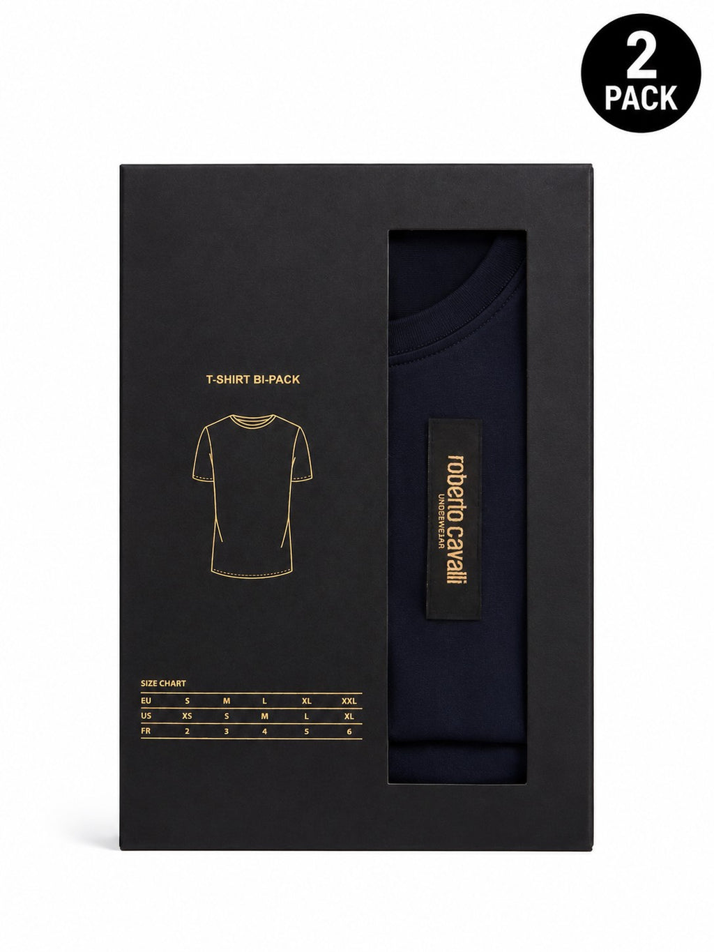 Roberto Cavalli Undershirt Blue Underwear for Men