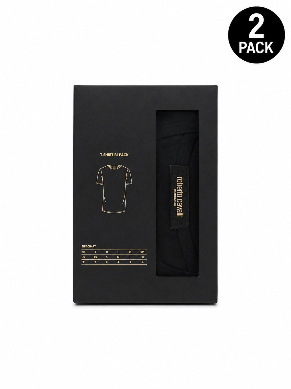 Roberto Cavalli Undershirt Black Underwear for Men