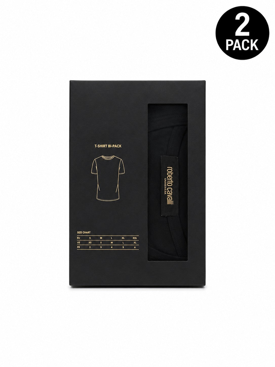 Roberto Cavalli Undershirt Black Underwear for Men