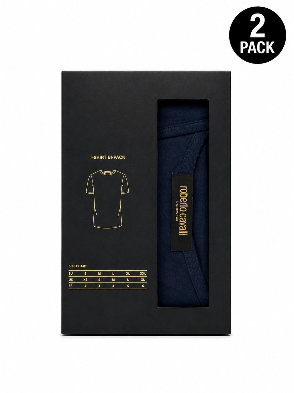 Roberto Cavalli Undershirt Blue Underwear for Men