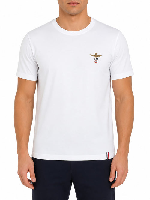 Aeronautica Militare White Undershirt for Men