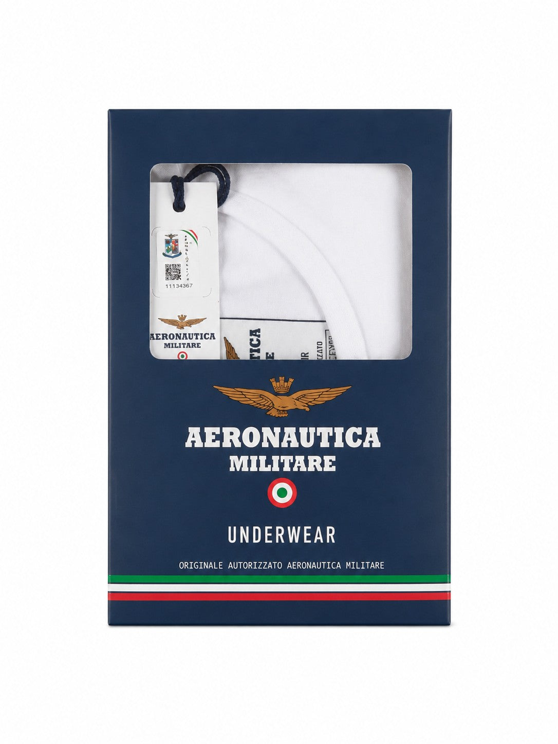 Aeronautica Militare White Undershirt for Men