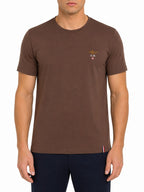 Aeronautica Militare Brown T-Shirt for Men
