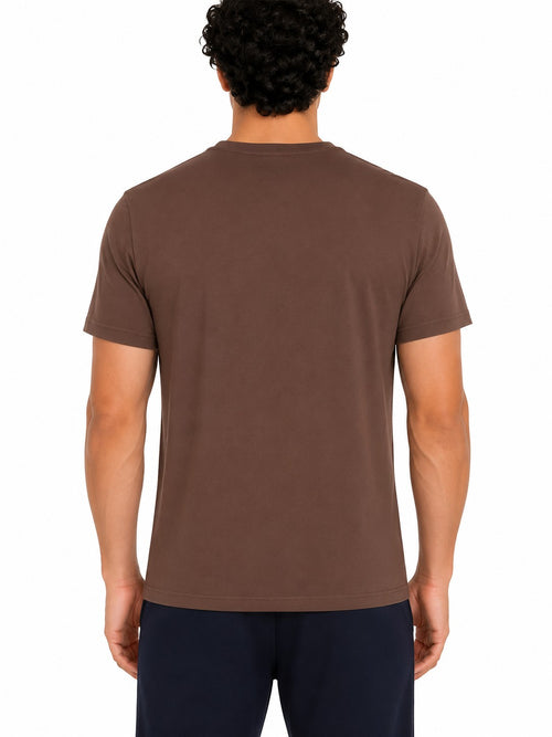 Aeronautica Militare Brown T-Shirt for Men