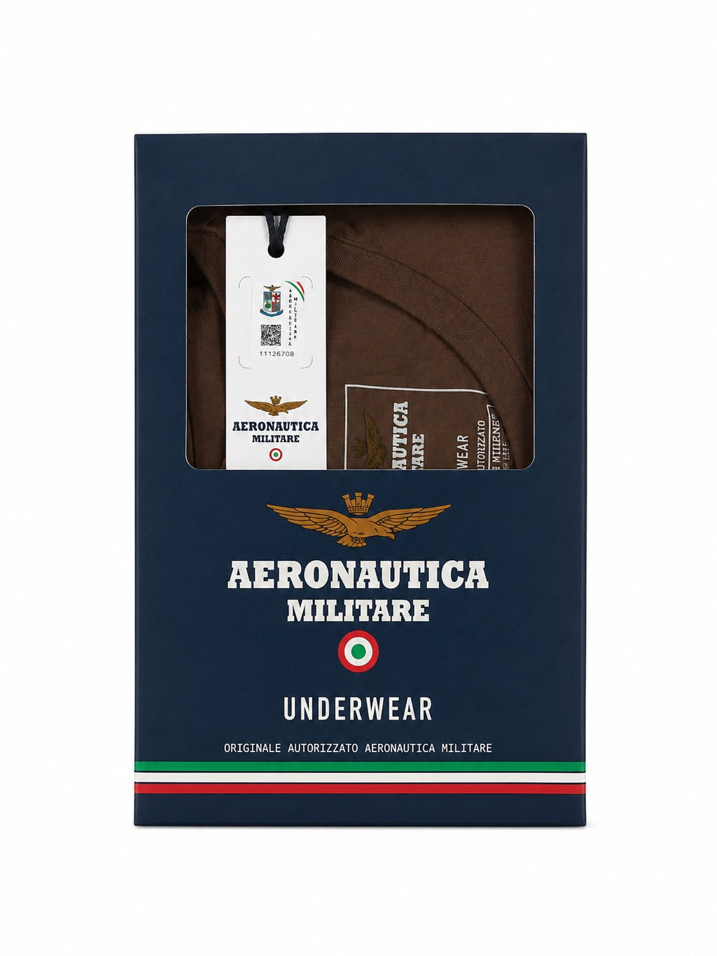 Aeronautica Militare Brown T-Shirt for Men