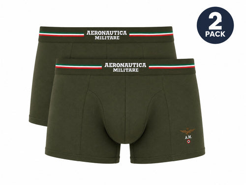 Aeronautica Militare Green Underwear for Men