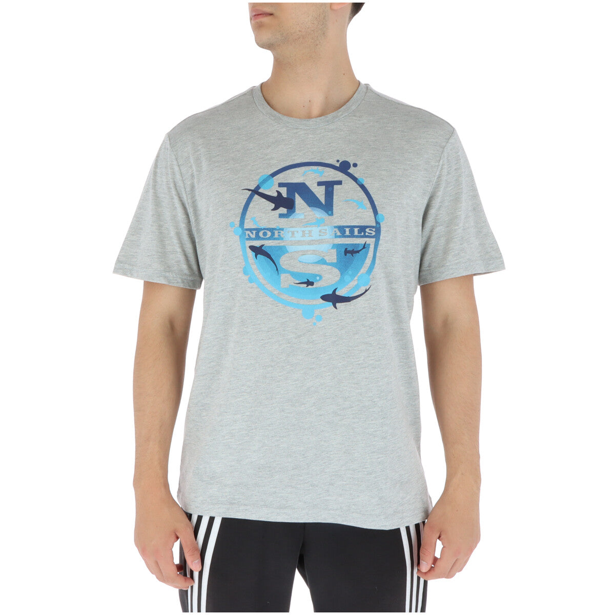 North Sails Grey T-Shirt for Men