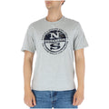 North Sails Grey T-Shirt for Men
