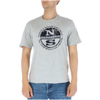 North Sails Grey T-Shirt for Men