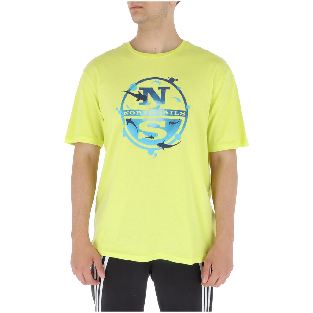 North Sails Yellow T-Shirt for Men
