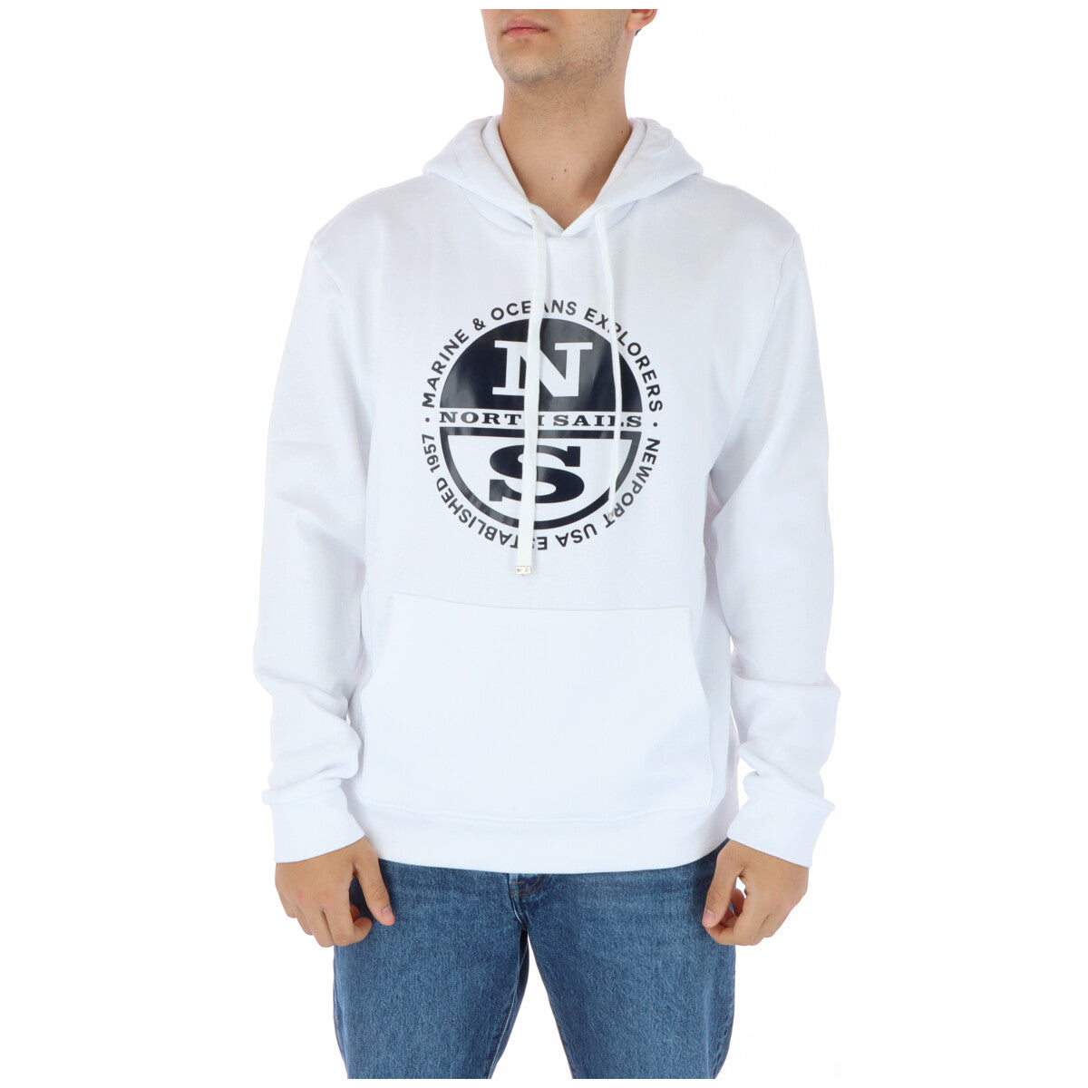 North Sails White Sweatshirt for Men