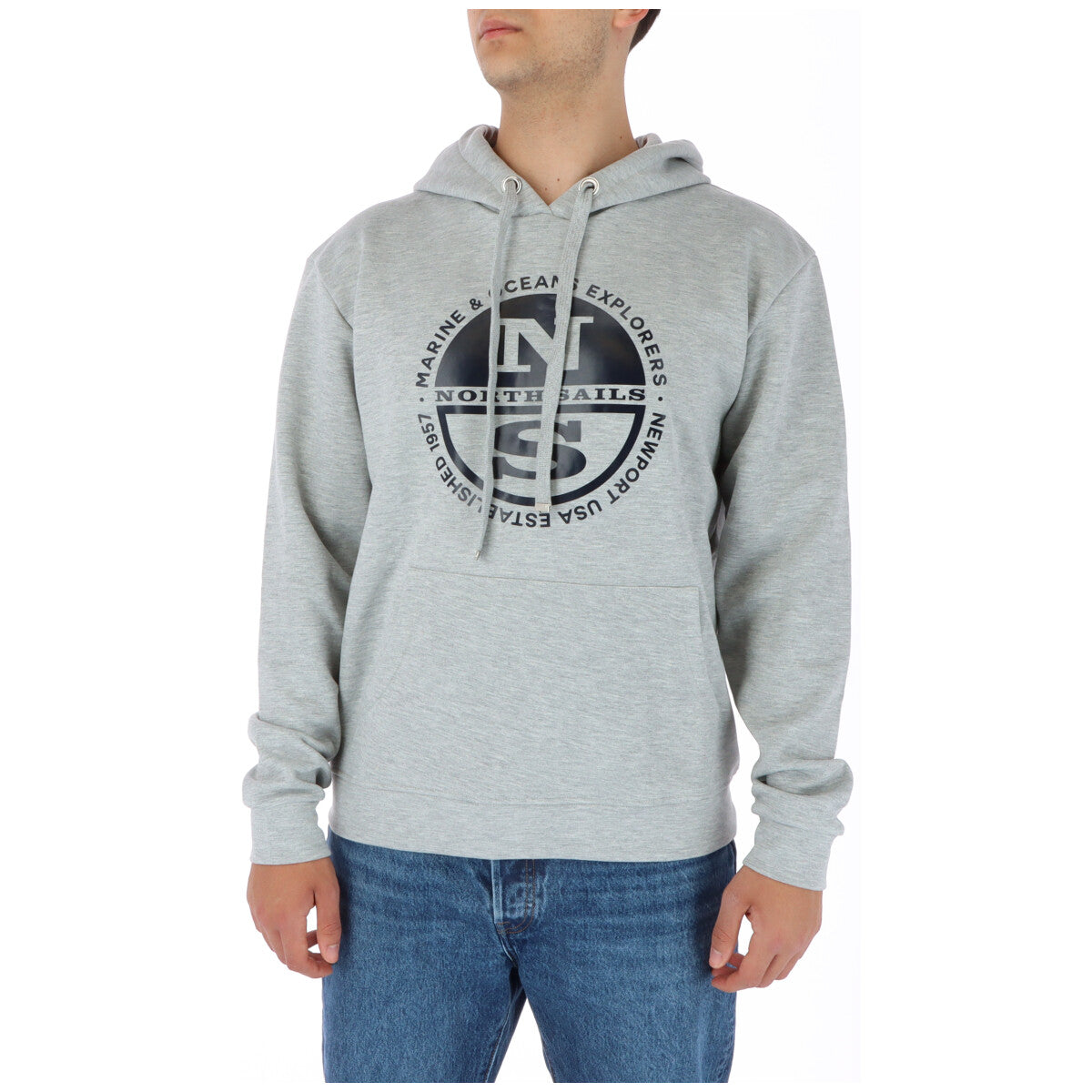 North Sails Grey Sweatshirt for Men