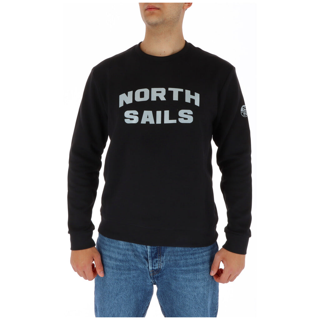 North Sails Black Sweatshirt for Men