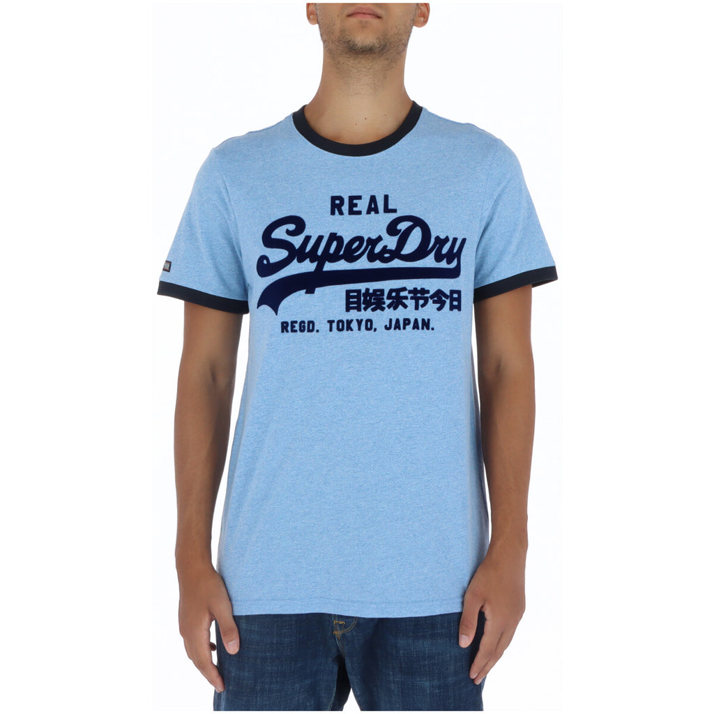 Superdry Light blue T-Shirt for Men