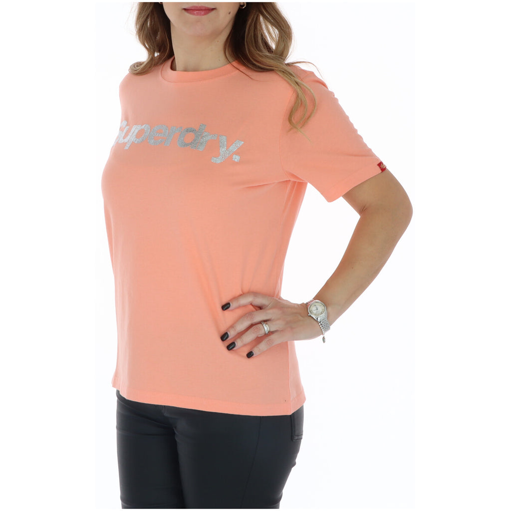 Superdry Pink T-Shirt for Women