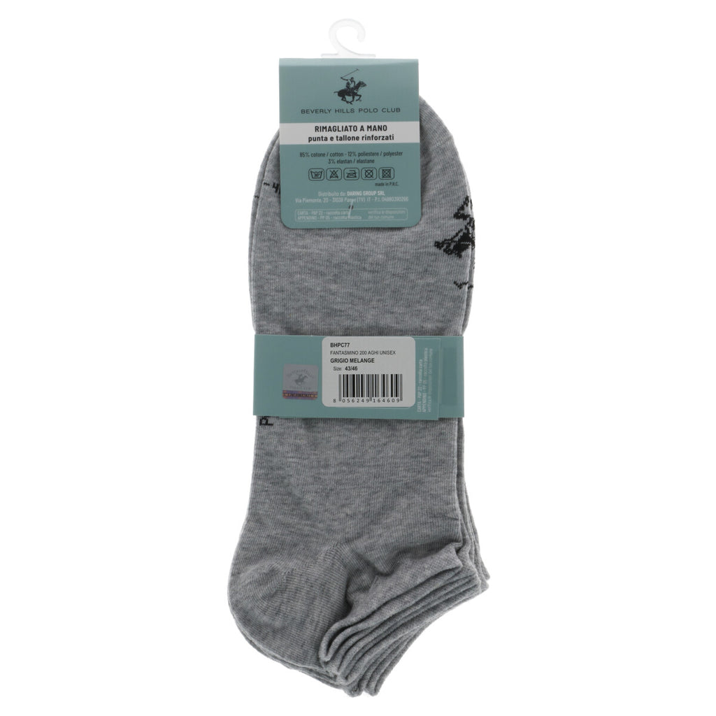 Beverly Hills Polo Club Grey Socks for Men