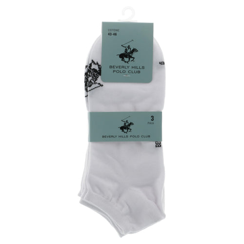 Beverly Hills Polo Club White Socks for Men