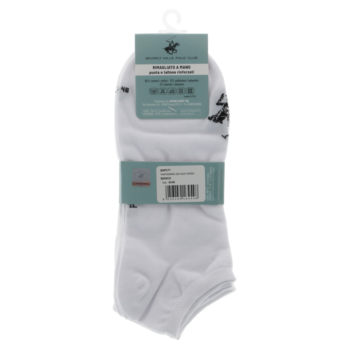 Beverly Hills Polo Club White Socks for Men