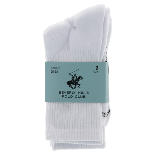 Beverly Hills Polo Club White Socks for Men