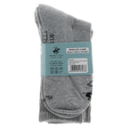 Beverly Hills Polo Club Grey Socks for Men